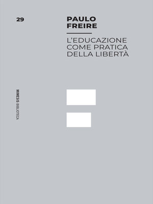 cover image of L'educazione come pratica della libertà